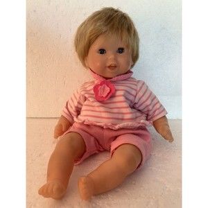 Corolle  Blonde Baby Doll 12" Sleepy Eyes READ